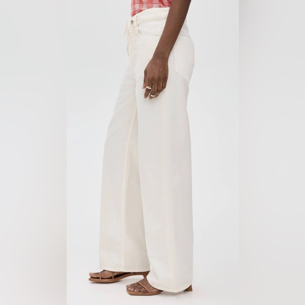 Madewell Low-Slung Baggy Jean Airy Denim
NU020 ivory wide leg coastal classic - Picture 4 of 16